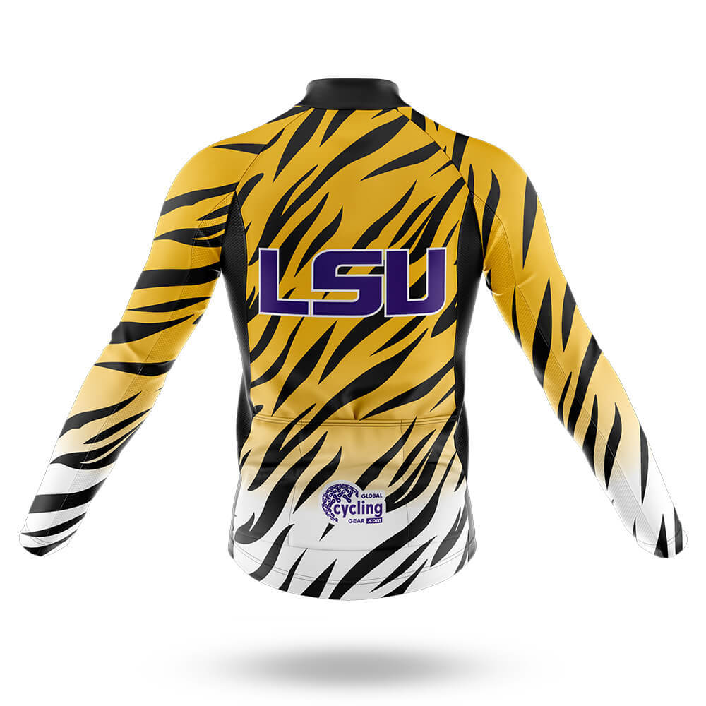 LSU Tigers Stripe - Men's Cycling Kit