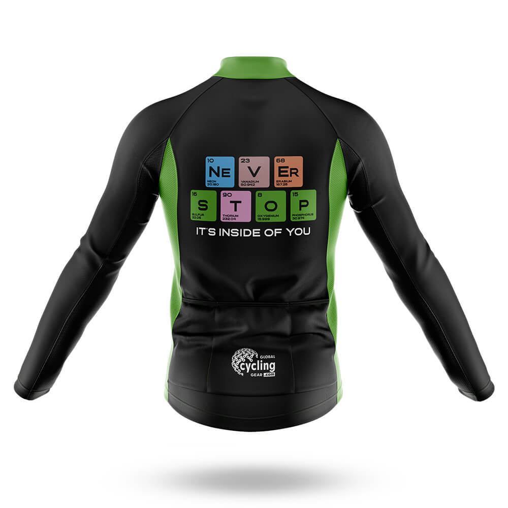 Never Stop V2 - Men's Cycling Kit - Global Cycling Gear
