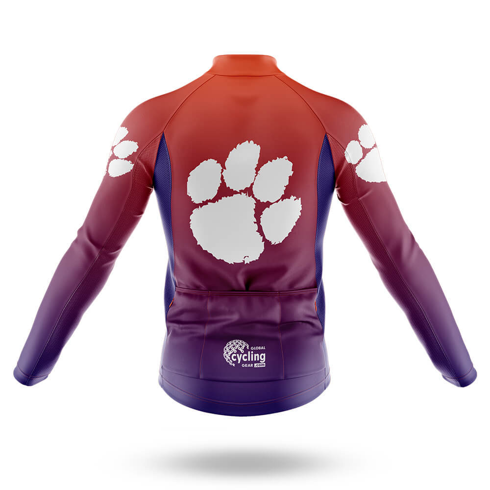 Clemson Tigers Gradient - Men's Cycling Kit