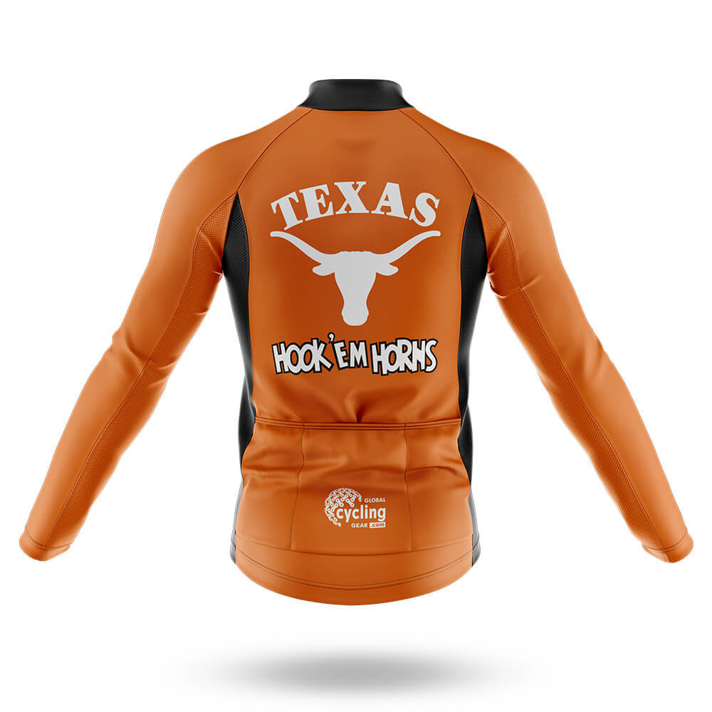 Texas Hook'em Horns - Men's Cycling Kit Global Cycling Gear