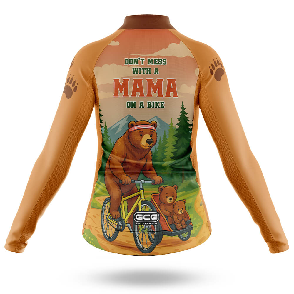 Mama Bear on Wheels - Women's Cycling Kit Global Cycling Gear