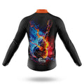 Fire And Ice Guitar - Men's Cycling Kit - Global Cycling Gear