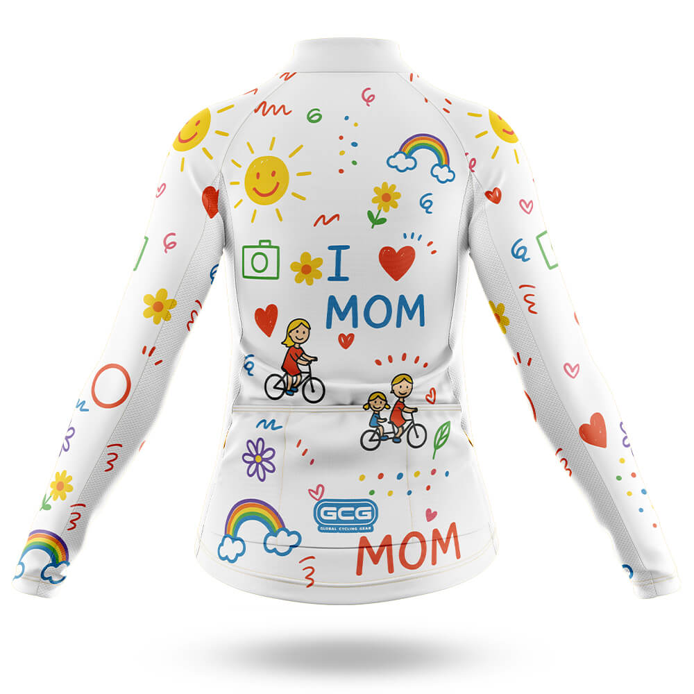Drawn with Love - Women's Cycling Kit Global Cycling Gear