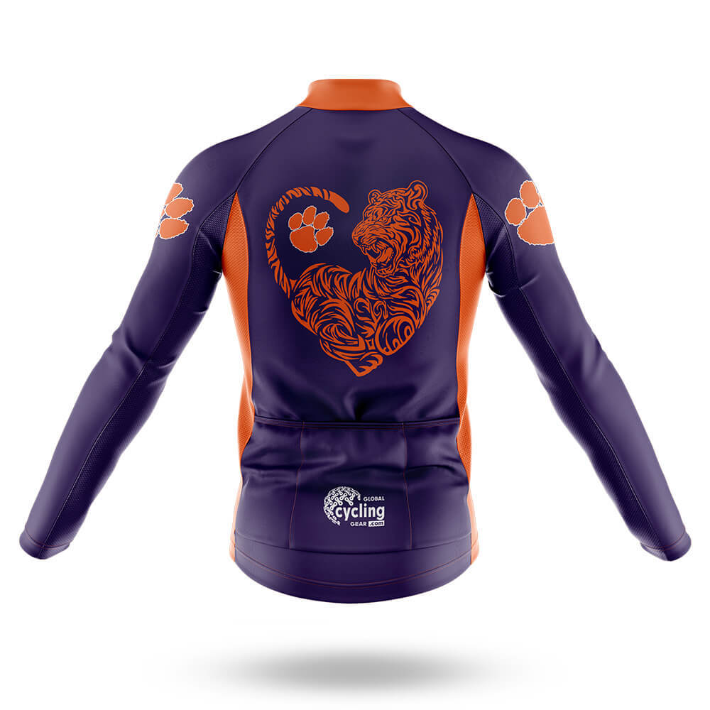 Clemson Heart - Men's Cycling Kit - Global Cycling Gear