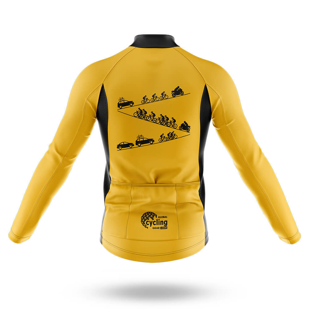 Cycling Up Hill - Men's Cycling Kit