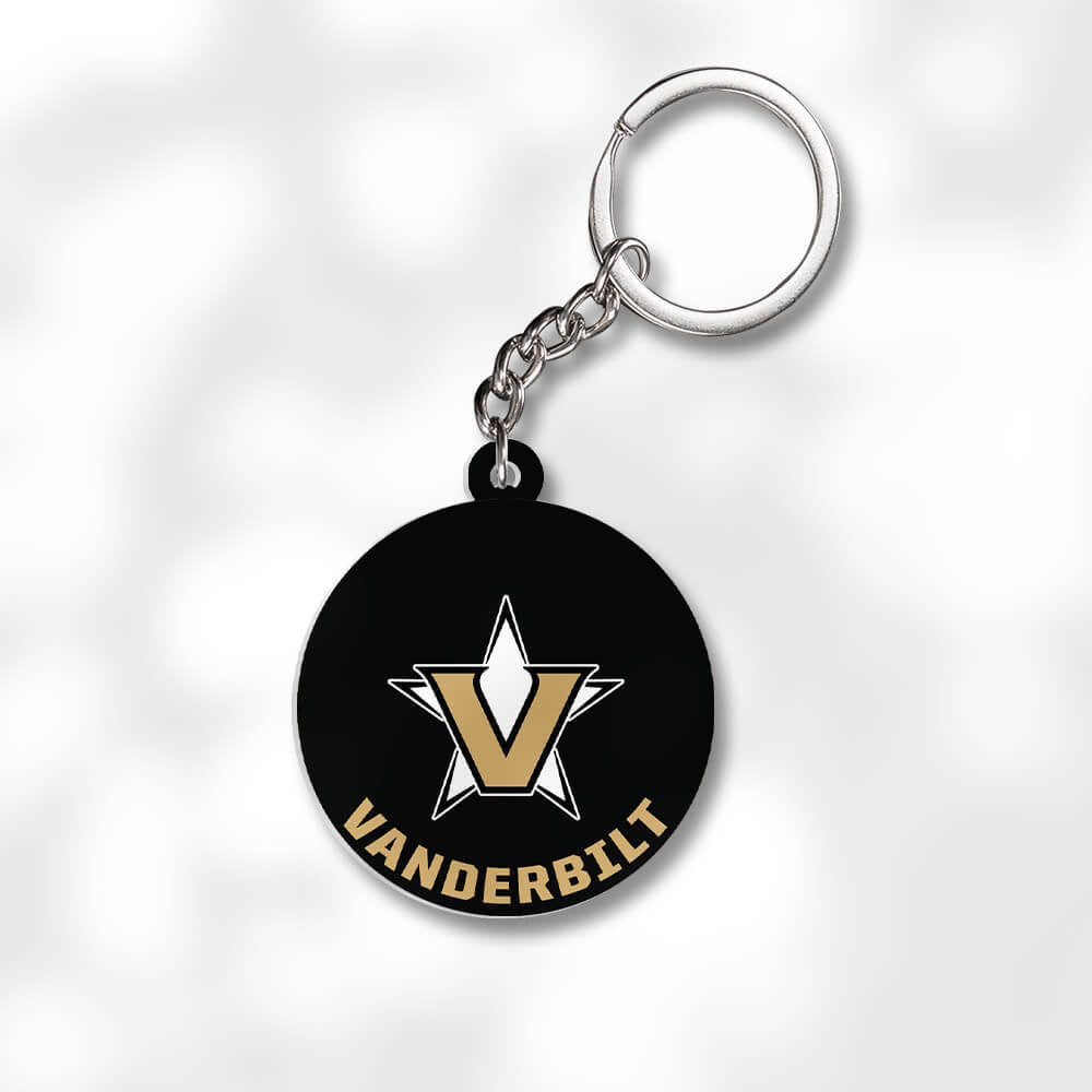 Pack 3 Vanderbilt University Keychains - Global Cycling Gear