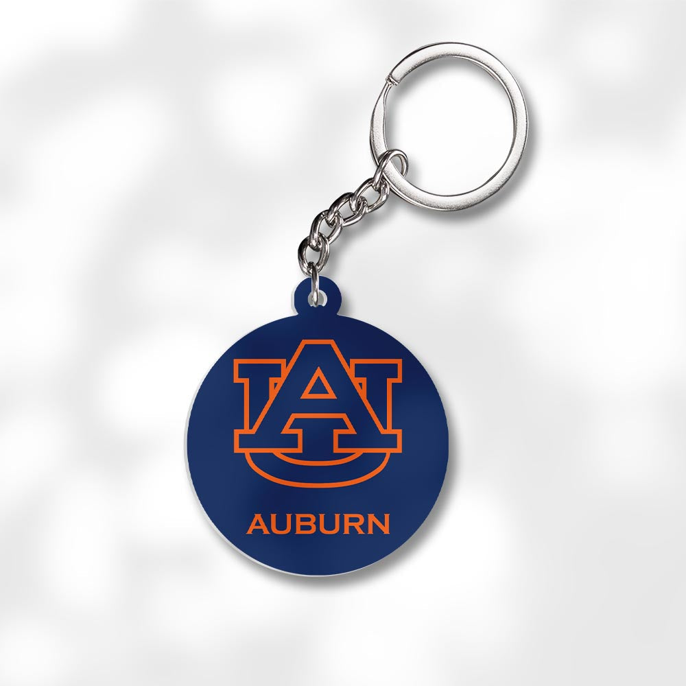 Pack 3 Auburn University Keychains Global Cycling Gear