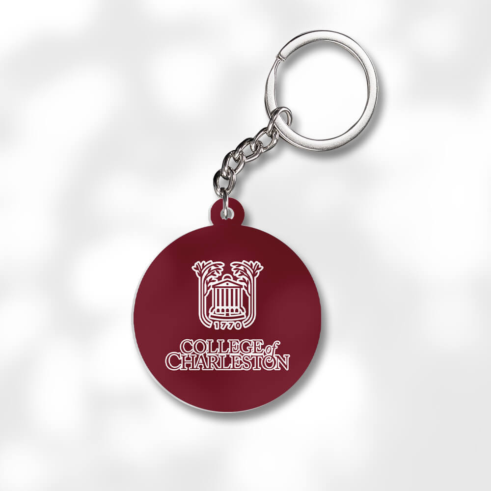 Pack 3 College of Charleston Keychains - Global Cycling Gear