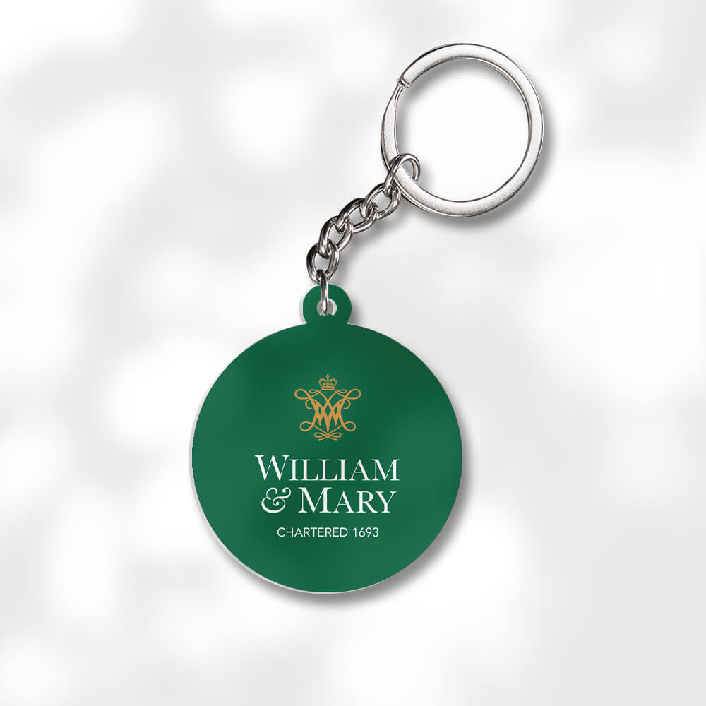 Pack 3 College of William & Mary Keychains Global Cycling Gear