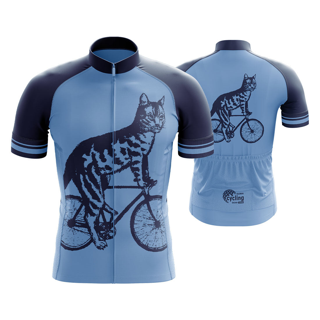 Cat Cycling Jersey for Men Global Cycling Gear 3