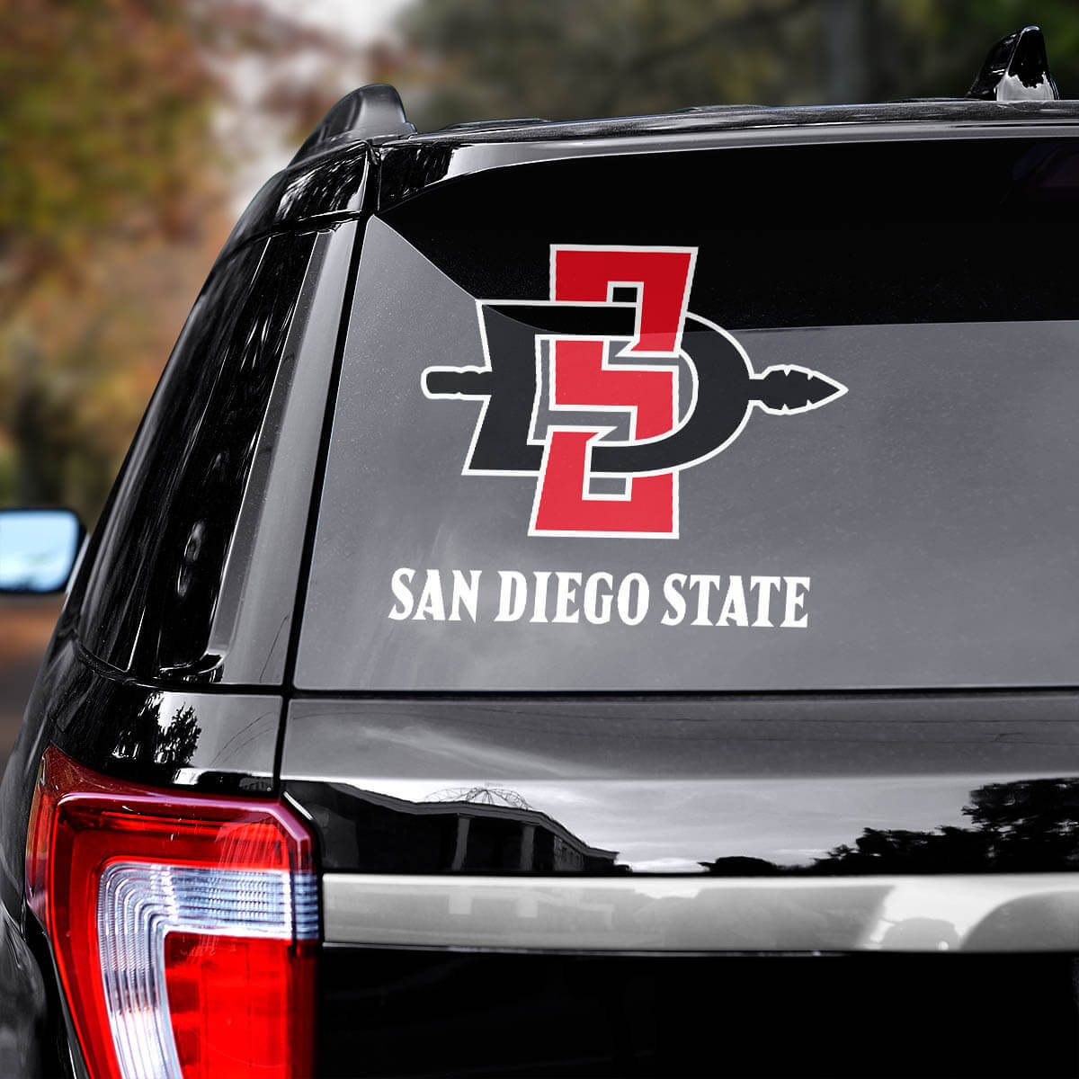 San Diego State University Car Sticker