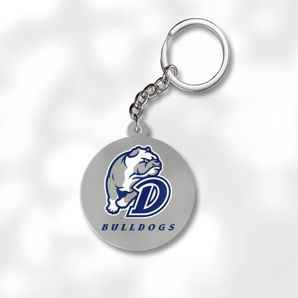 Pack 3 Drake University Keychains Global Cycling Gear