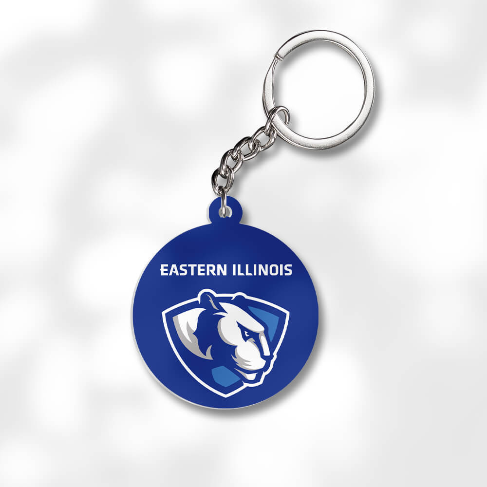 Pack 3 Eastern Illinois University Keychains - Global Cycling Gear