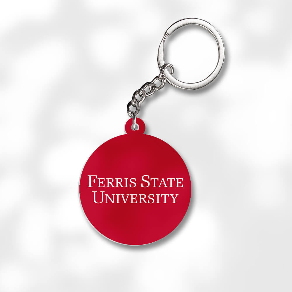 Pack 3 Ferris State University Keychains