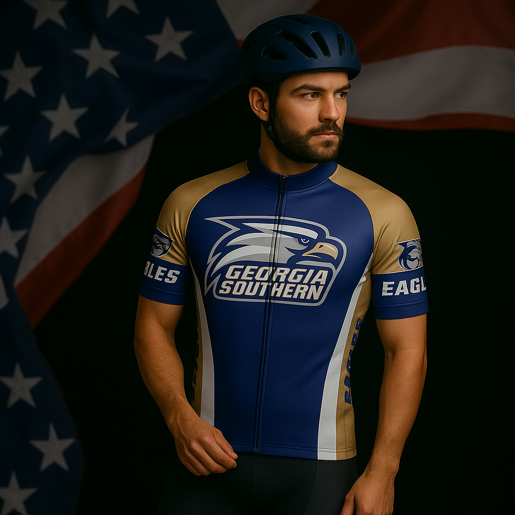 Georgia Southern University - Men's Cycling Kit Global Cycling Gear 7