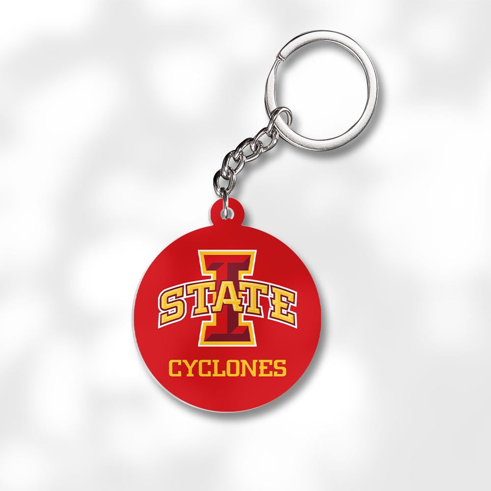 Pack 3 Iowa State University Keychains Global Cycling Gear