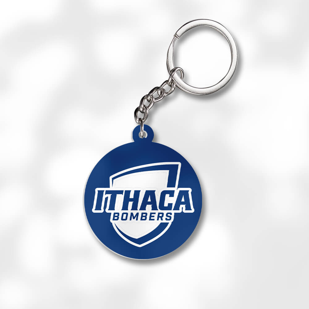 Pack 3 Ithaca College Keychains - Global Cycling Gear