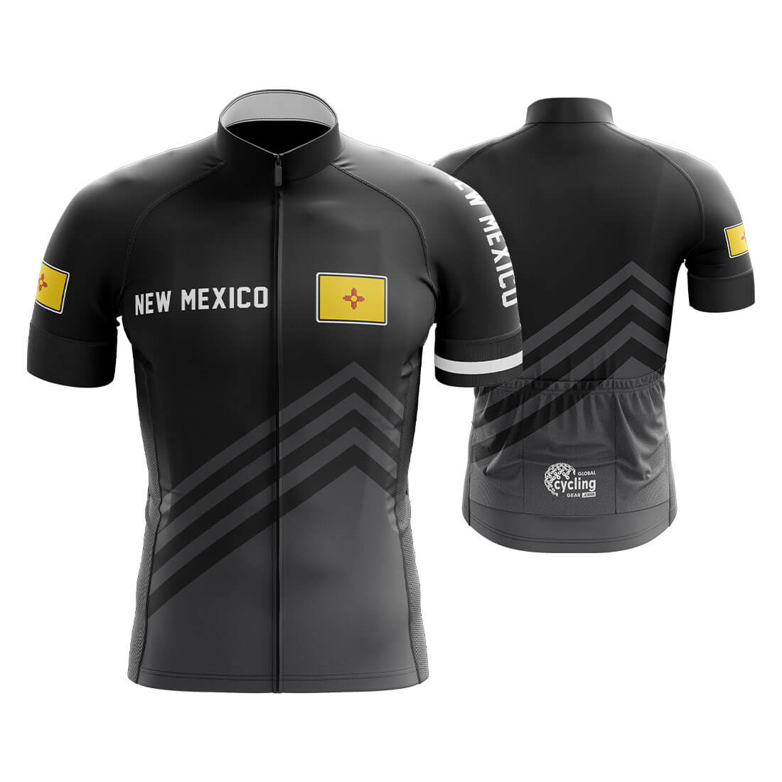 New Mexico Cycling Jersey for Men Global Cycling Gear 1