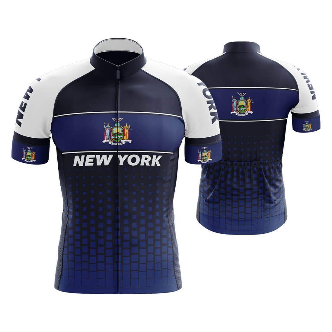New York Cycling Jersey for Men Global Cycling Gear 1
