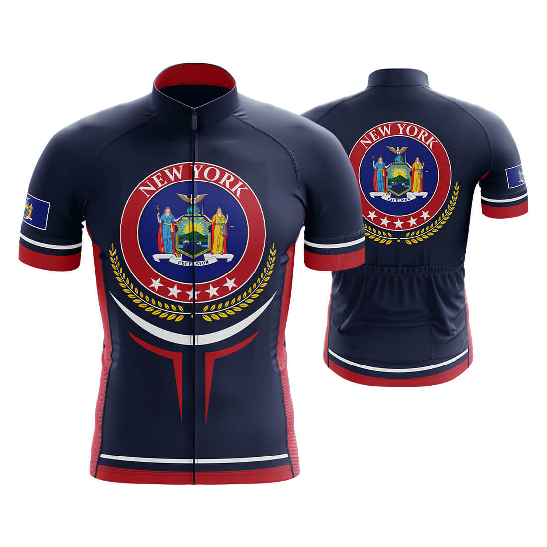 New York Cycling Jersey for Men Global Cycling Gear 3