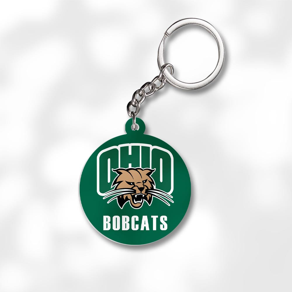 Pack 3 Ohio University Keychains