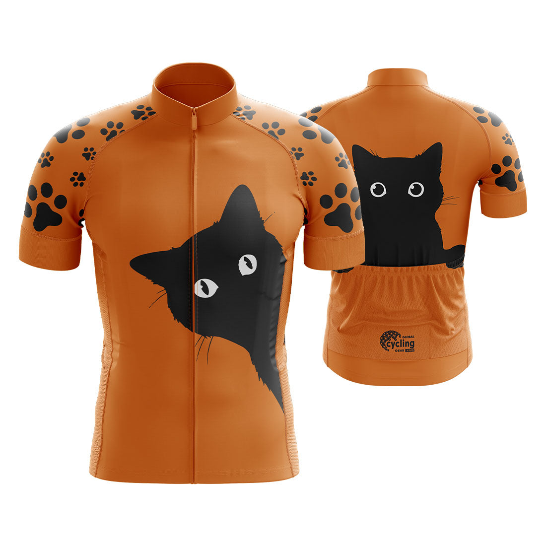 Cat Cycling Jersey for Men Global Cycling Gear 1
