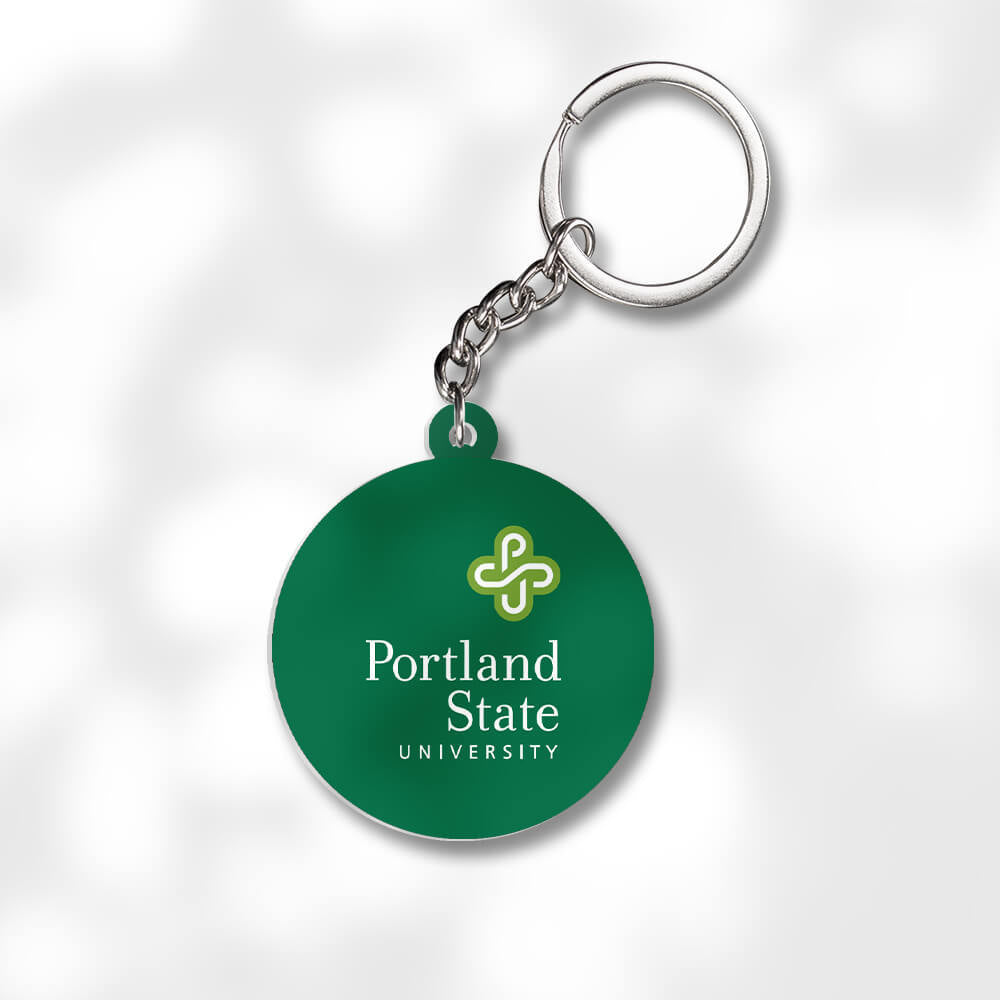 Pack 3 Portland State University Keychains - Global Cycling Gear