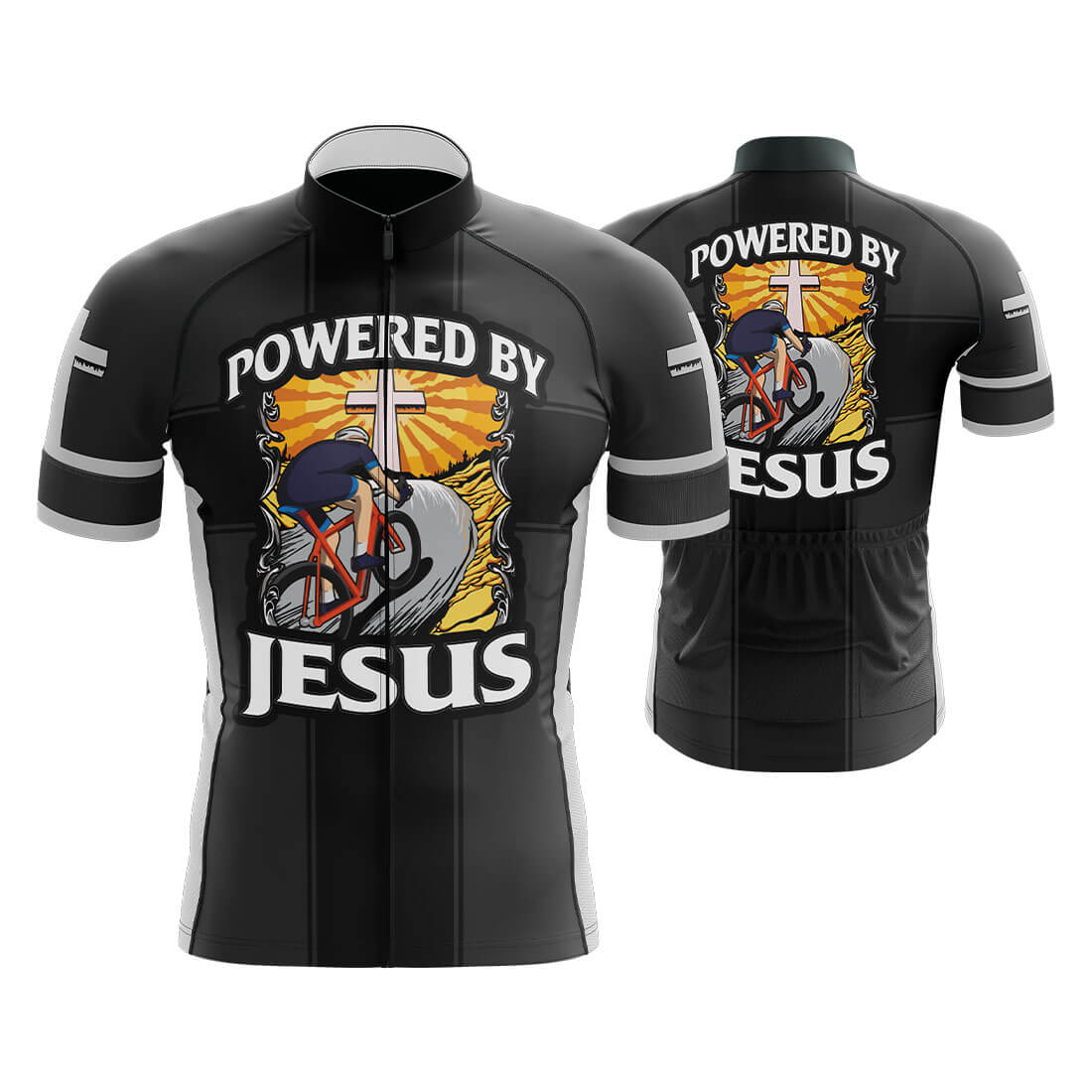 christian football gear Christian Cycling Jersey for Men
