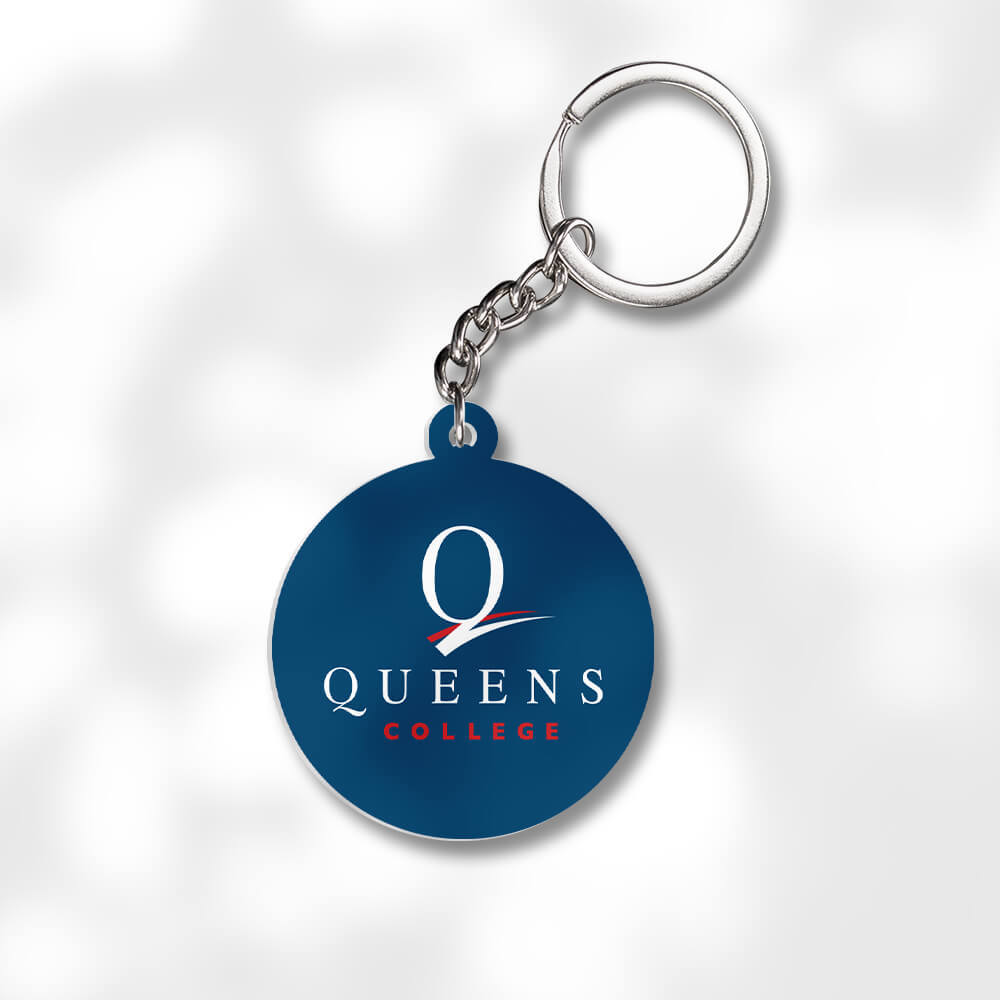 Pack 3 Queens College Keychains - Global Cycling Gear