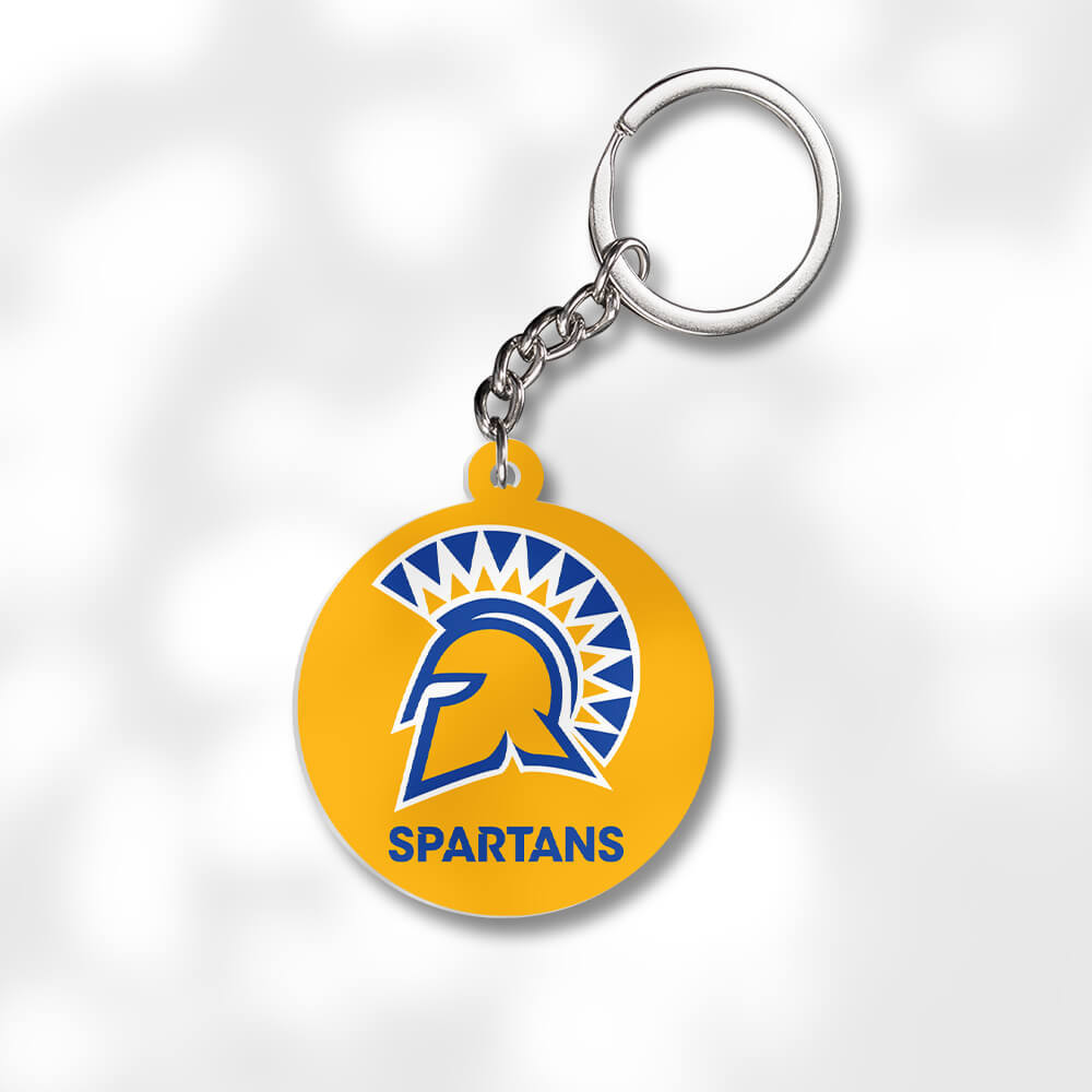 Pack 3 San José State University Keychains - Global Cycling Gear
