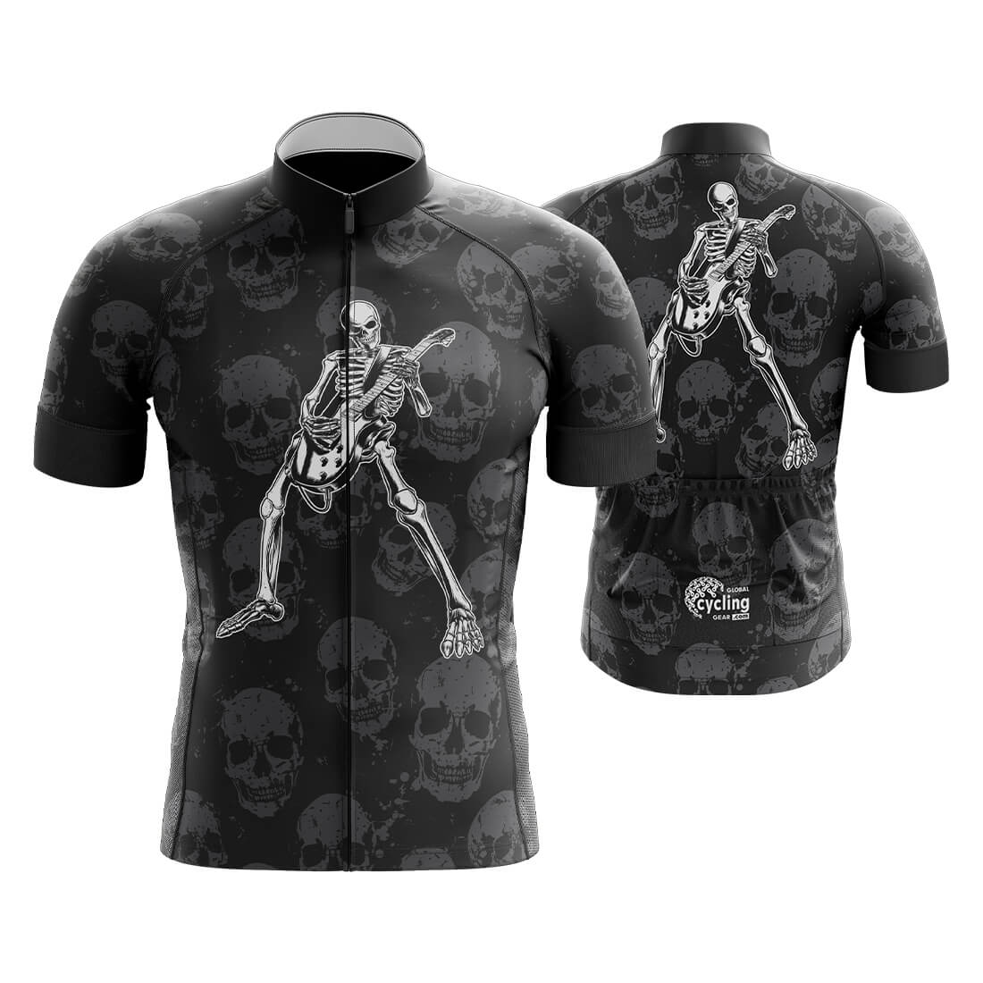 Skeleton Cycling Jersey for Men Global Cycling Gear 3