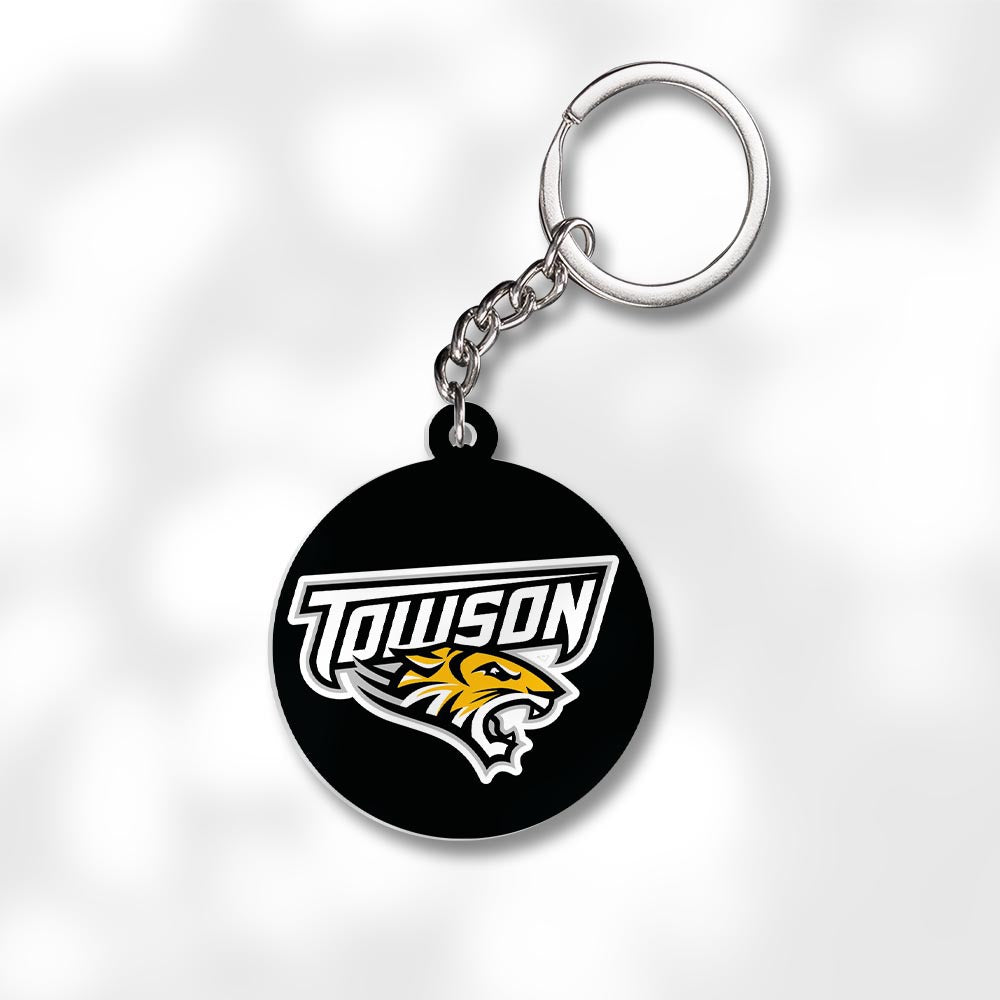 Pack 3 Towson University Keychains - Global Cycling Gear
