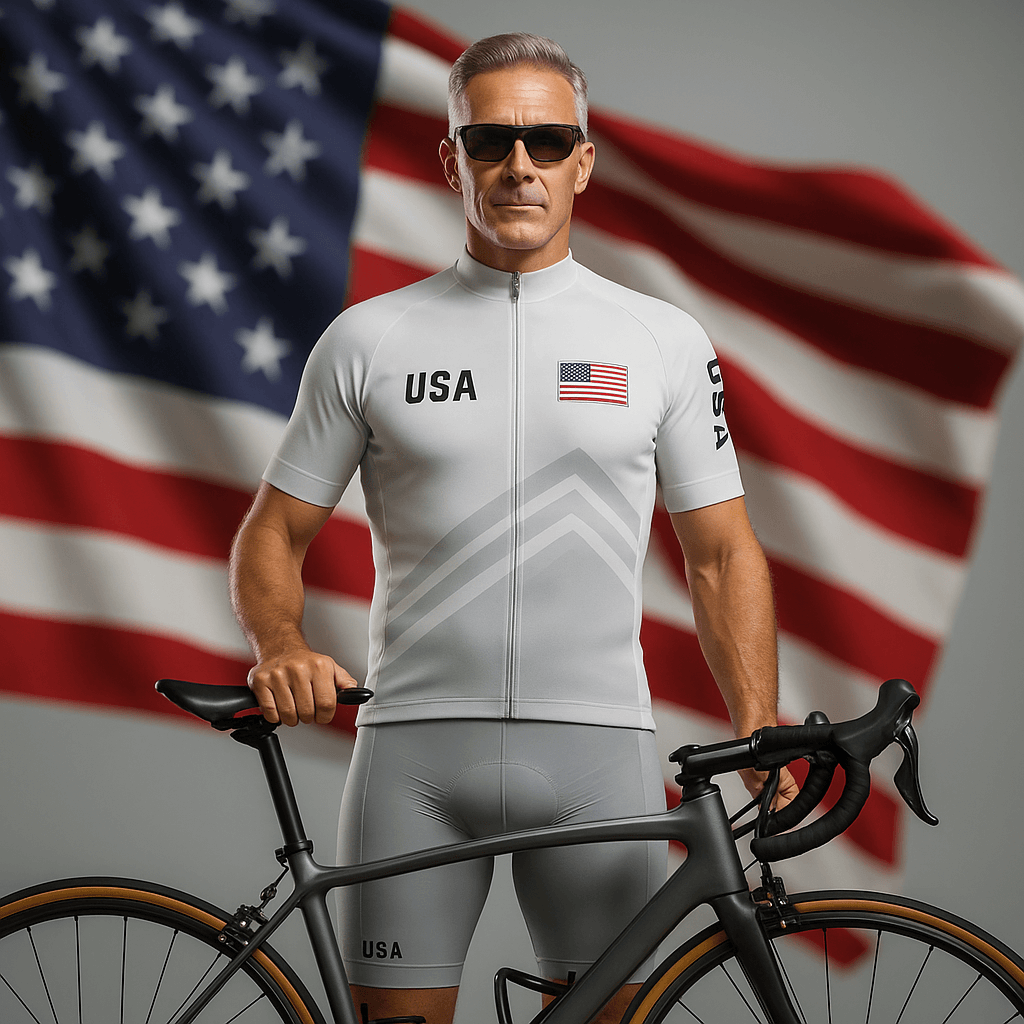 USA Cycling Jersey for Men - Global Cycling Gear