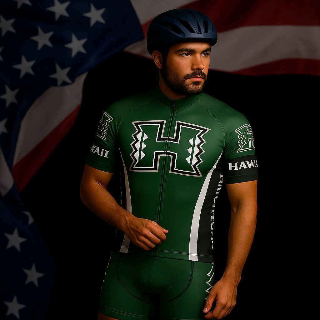 University of Hawaiʻi Mānoa - Men's Cycling Kit Global Cycling Gear 7