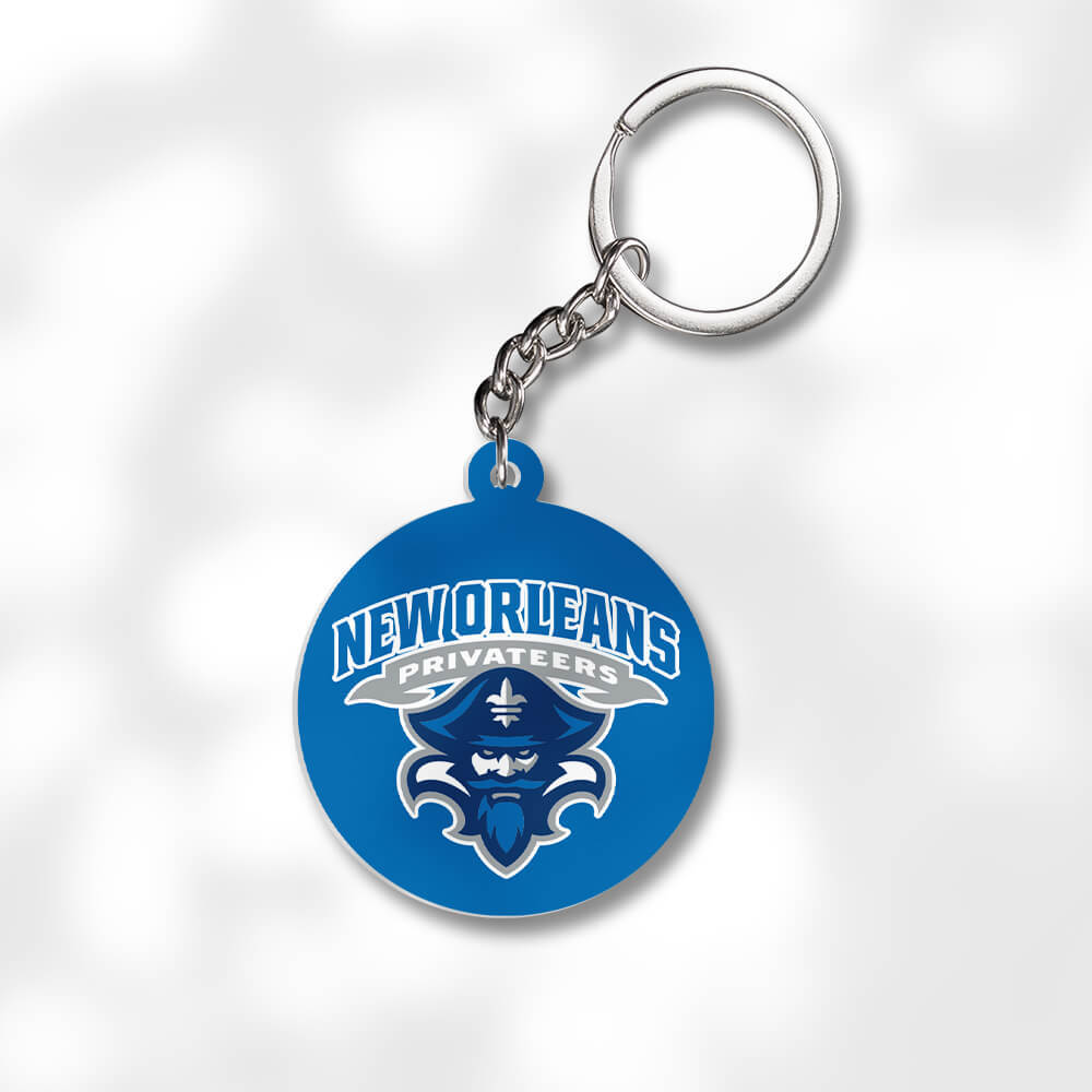 Pack 3 University of New Orleans Keychains Global Cycling Gear