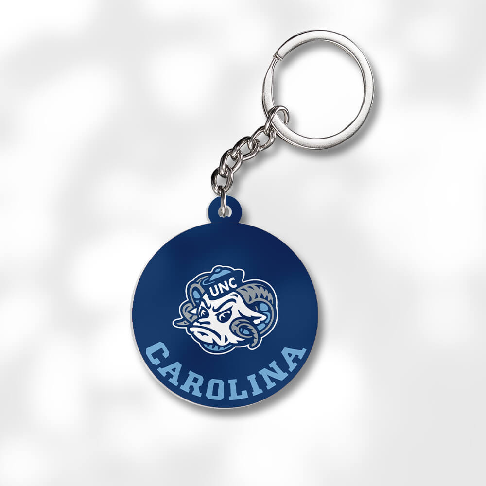 Pack 3 University of North Carolina Keychains Global Cycling Gear