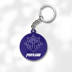 Pack 3 University of Portland Keychains