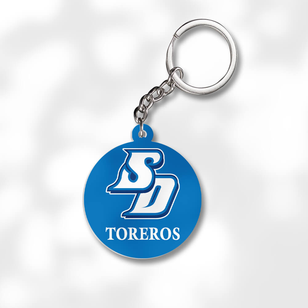 Pack 3 University of San Diego Keychains - Global Cycling Gear