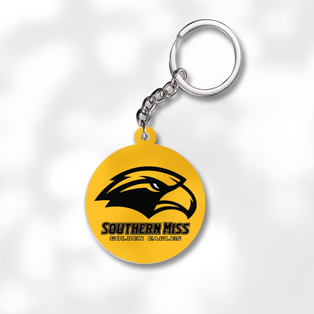 Pack 3 University of Southern Mississippi Keychains - Global Cycling Gear