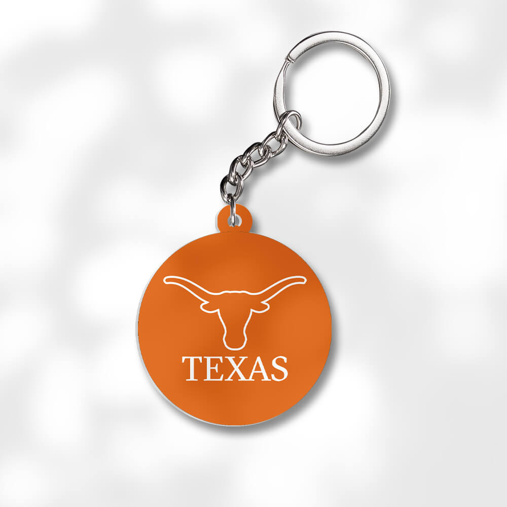 Pack 3 University of Texas Austin Keychains Global Cycling Gear
