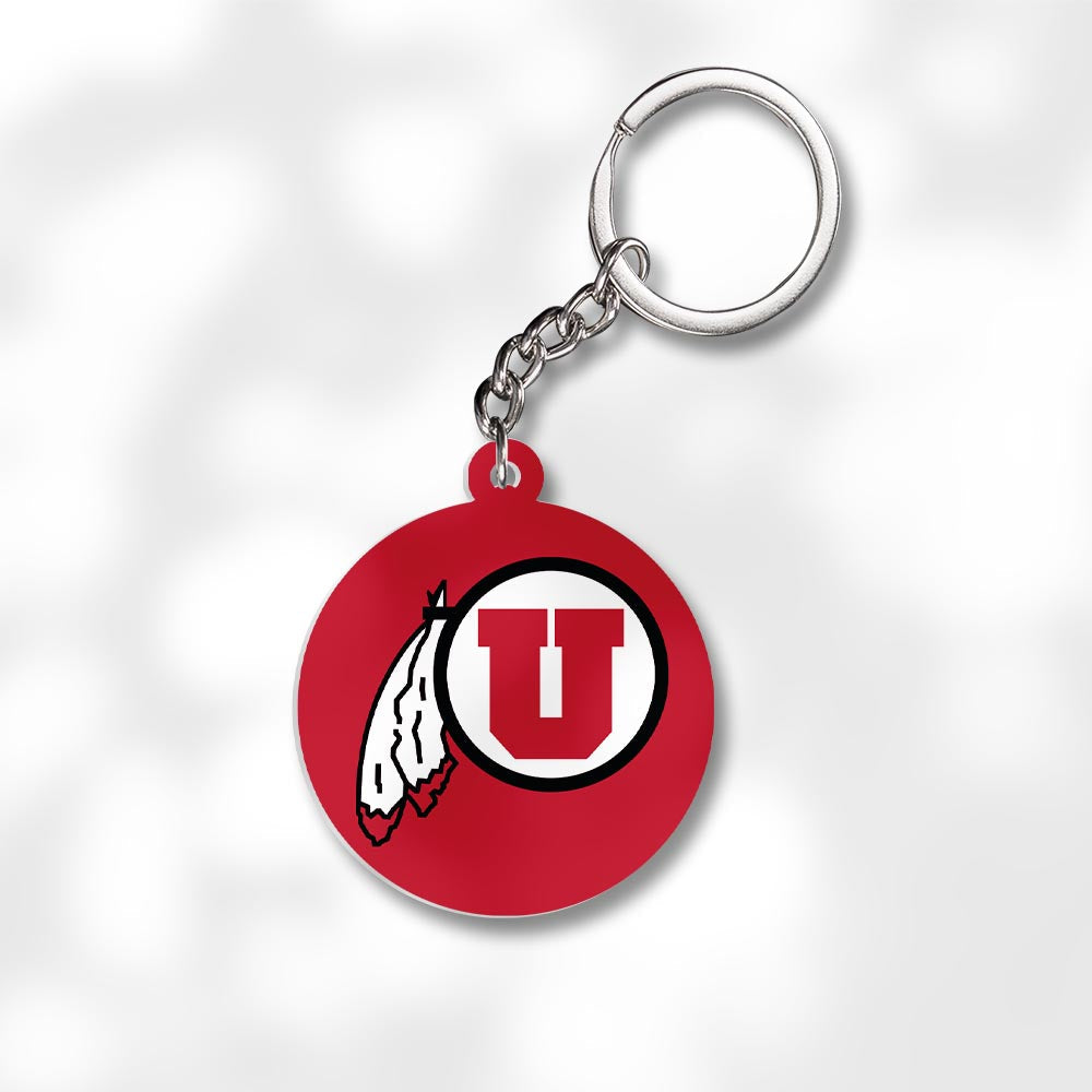 Pack 3 University of Utah Keychains Global Cycling Gear