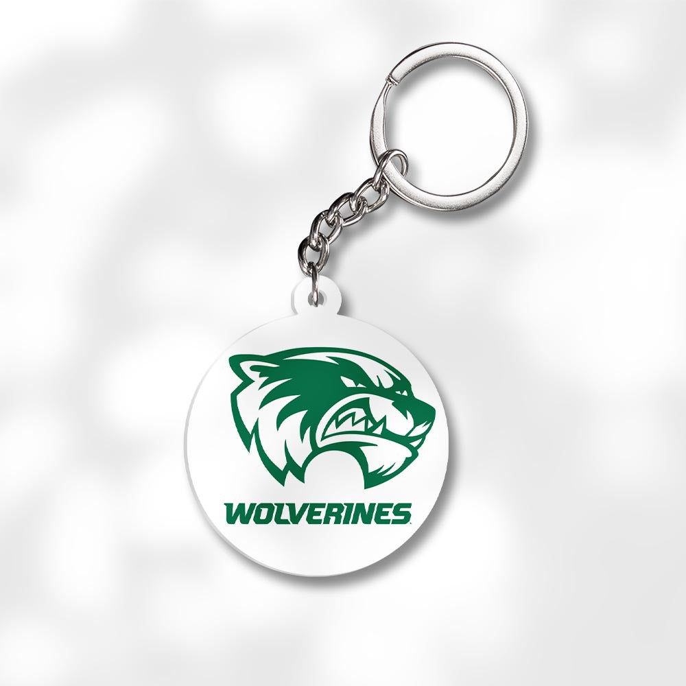 Pack 3 Utah Valley University Keychains