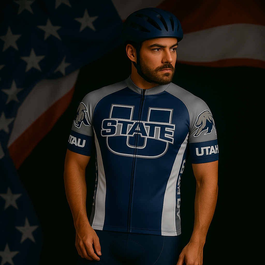 Utah State University - Men's Cycling Kit Global Cycling Gear 7