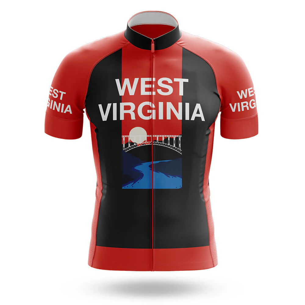 West Virginia Cycling Jersey for Men