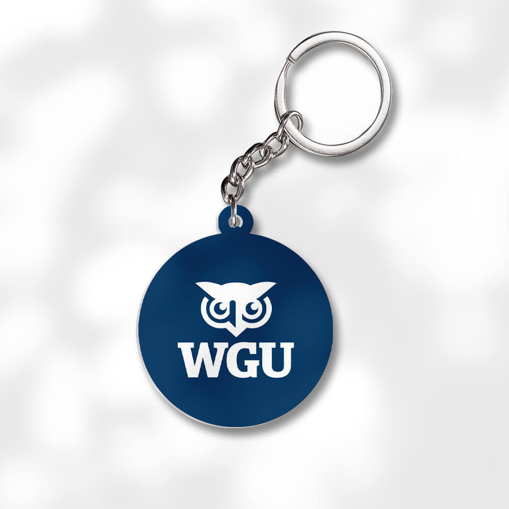 Pack 3 Western Governors University Keychains