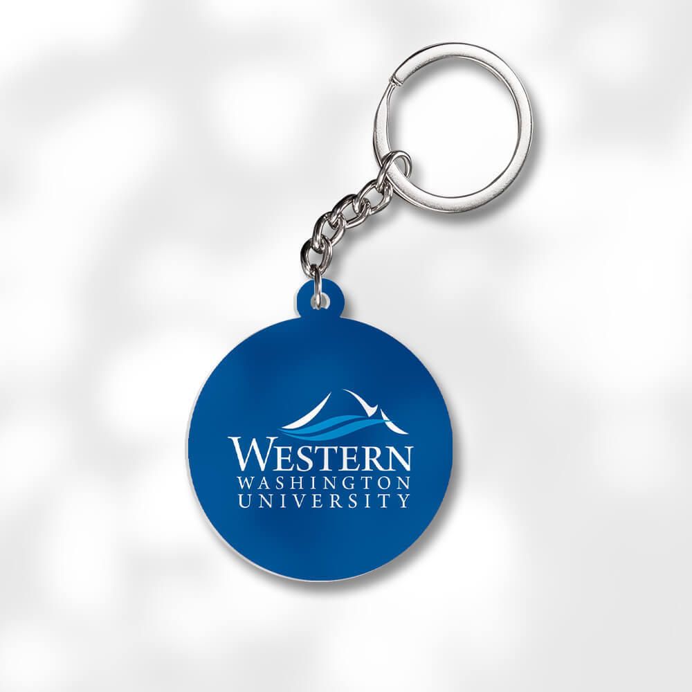 Pack 3 Western Washington University Keychains