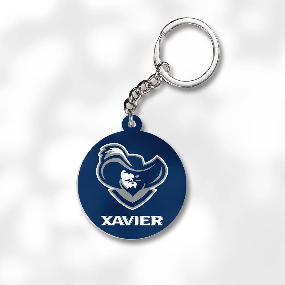 Pack 3 Xavier University Keychains - Global Cycling Gear