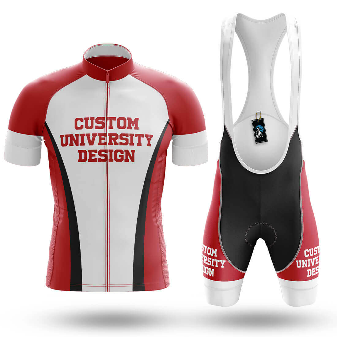 Custom University Design - Mens Cycling Kit Custom University Design - Mens Cycling Kit