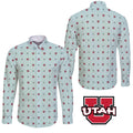 University of Utah Long Sleeve Button Shirt Global Cycling Gear