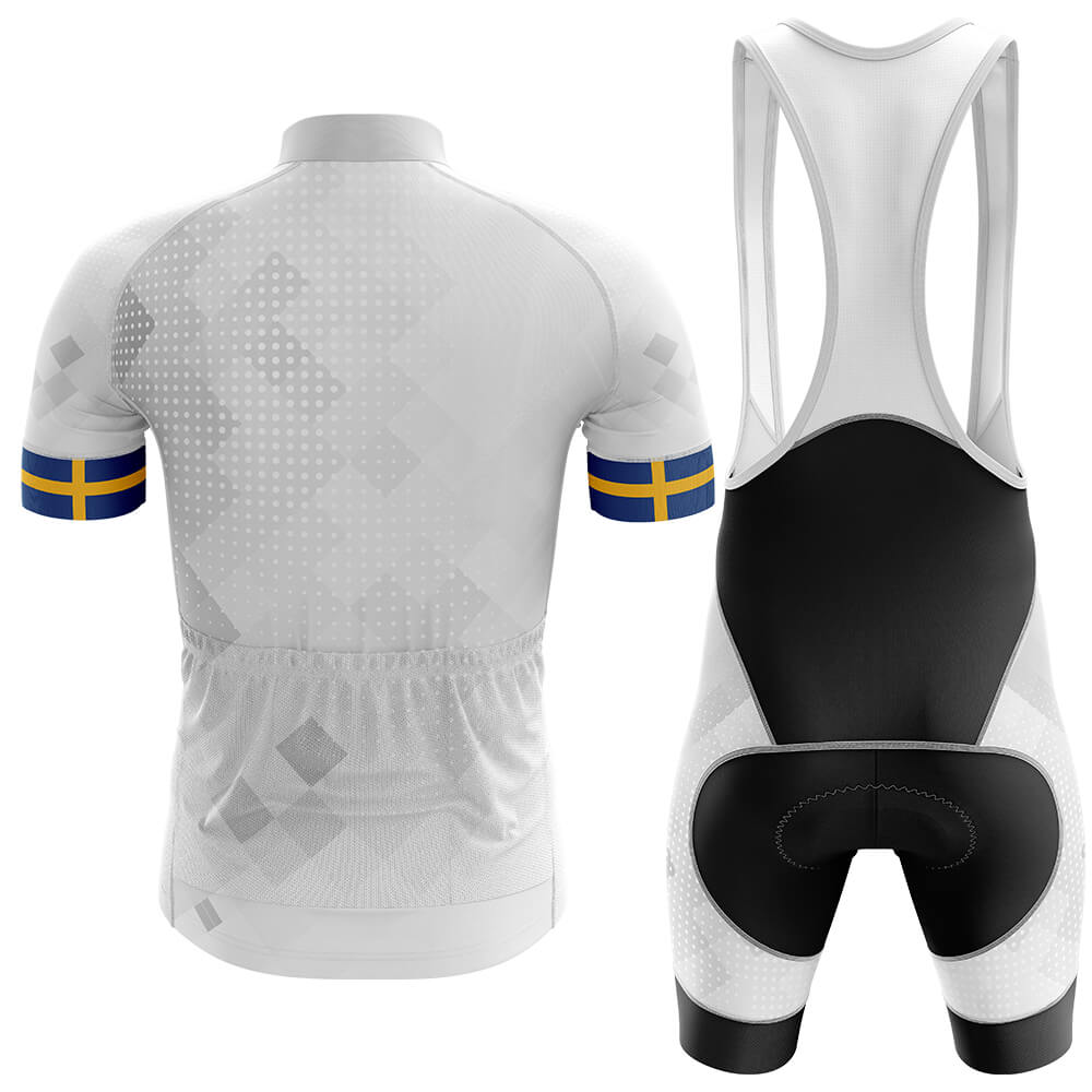 Sweden V2 - Men's Cycling Kit-Jersey + Bibs-Global Cycling Gear
